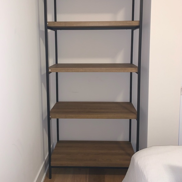 Canvas Robson Wide 5-Shelf Bookcase - Picture 2 of 9